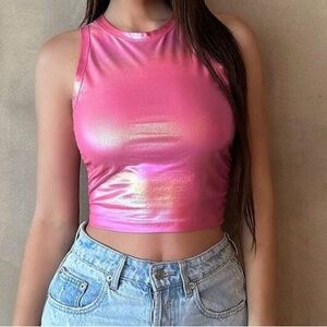 SHEIN pink tank top